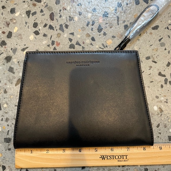 Narciso Rodriquez black wristlet clutch with dust bag - Picture 7 of 7
